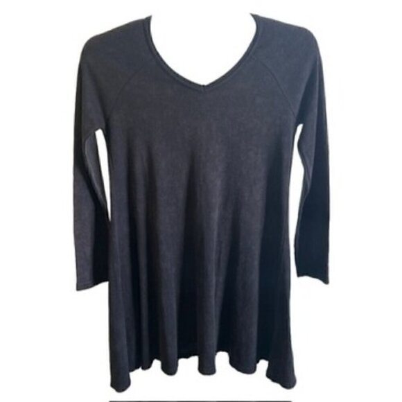NWT Natural Life Women's Black Long Sleeve Crew Neck Dress, Extra Small - Picture 1 of 5